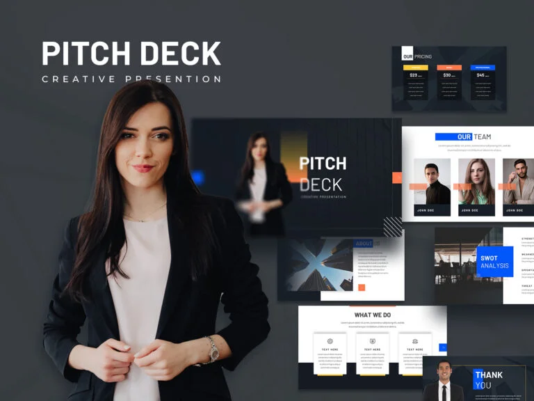 Free pitch deck template