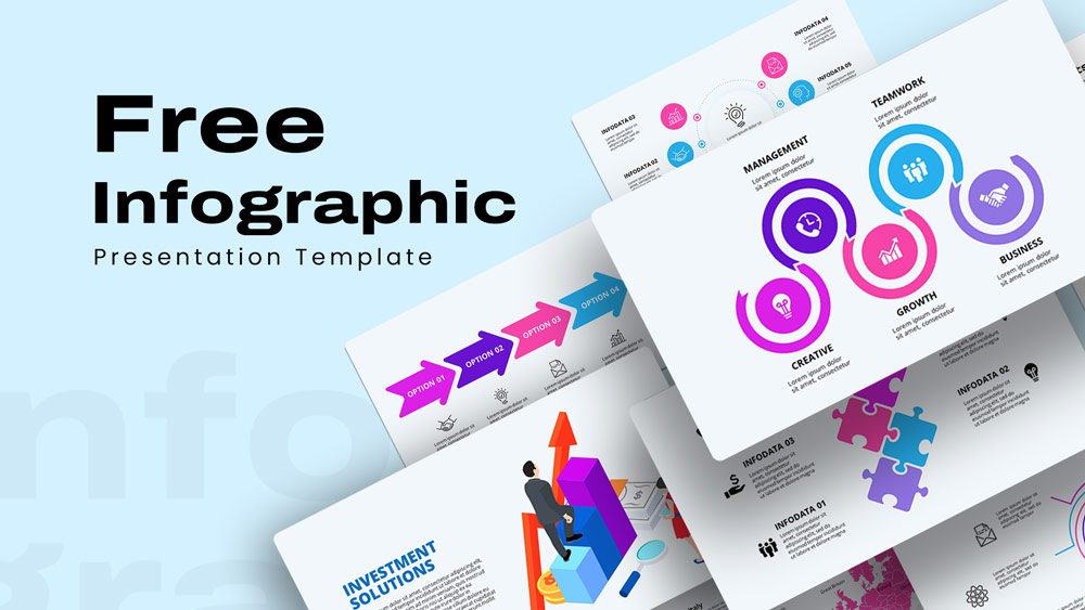 infographics powerpoint template free