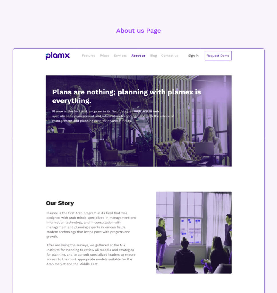 About-Us Free-SaaS-Website-XD-Template