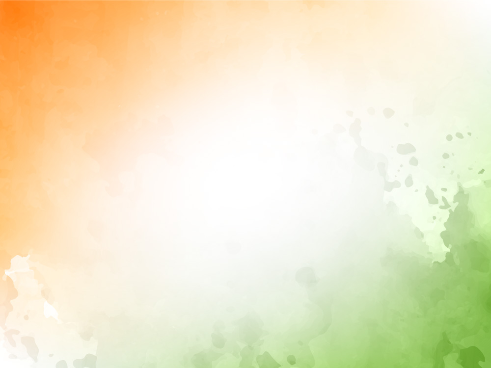 Free Watercolor Texture background Indian Tricolor - Graphic Shell