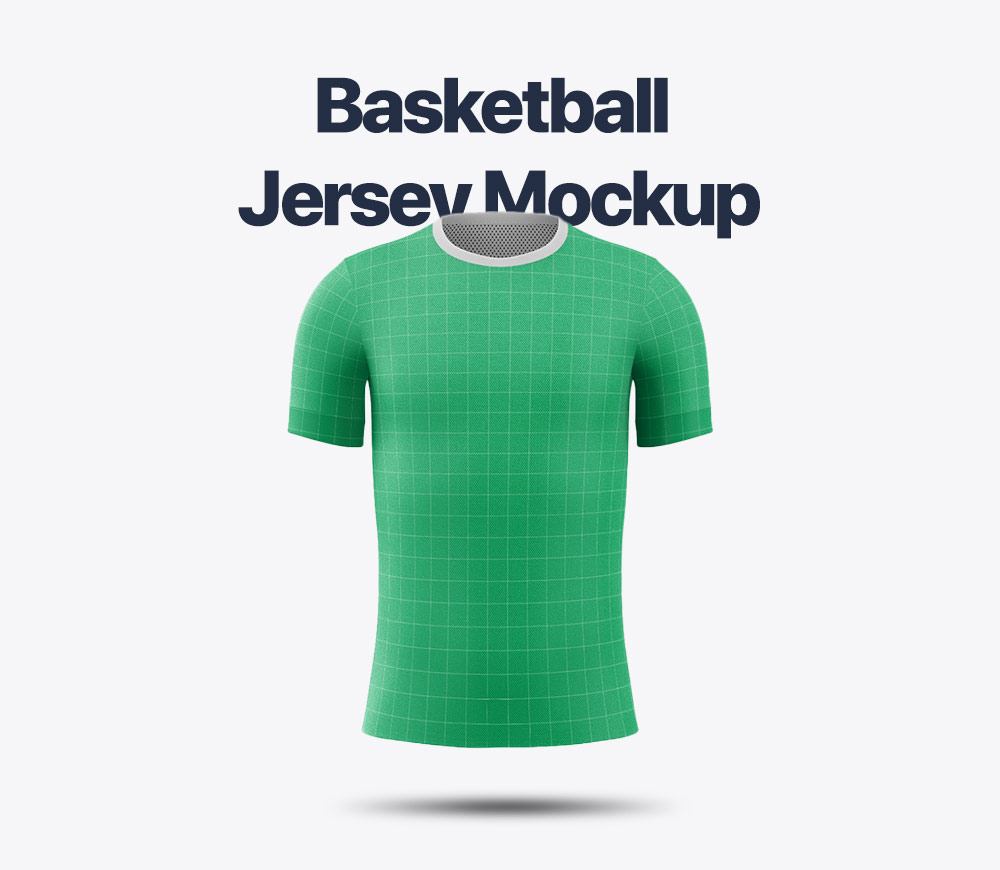 Basketball-Jersey-Mockup-PSD-Free-Download-green-color