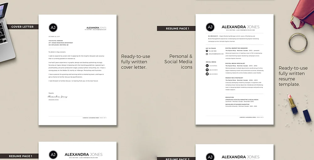 Free Clean Resume Template