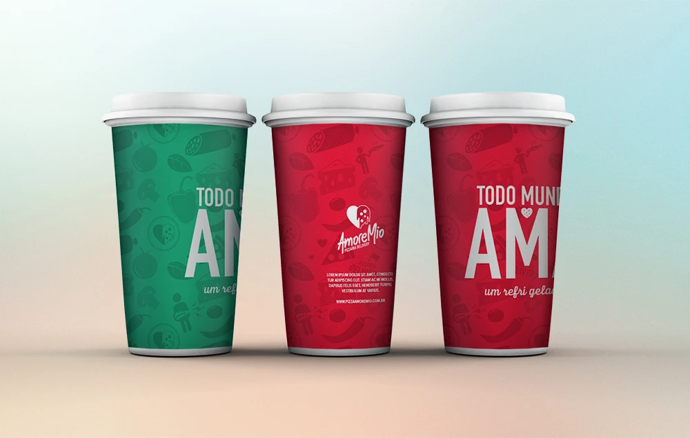 Modern Coffee Cup Branding Mockup 