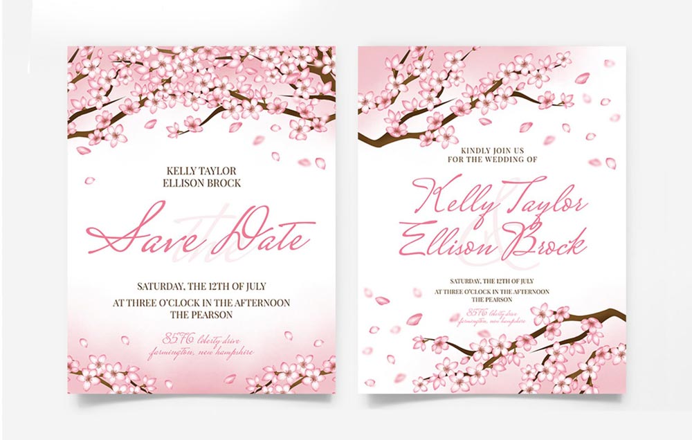 Download-Sakura-Petals-Wedding-Invitation-Template