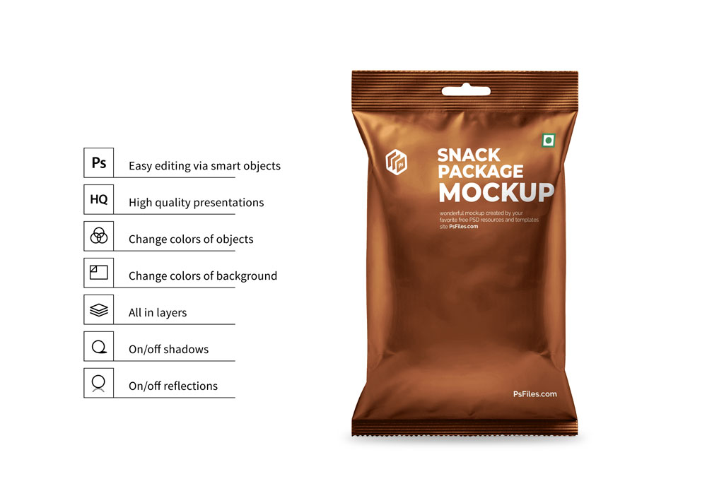 Front-view-of-the-Snack Pouch Mockup