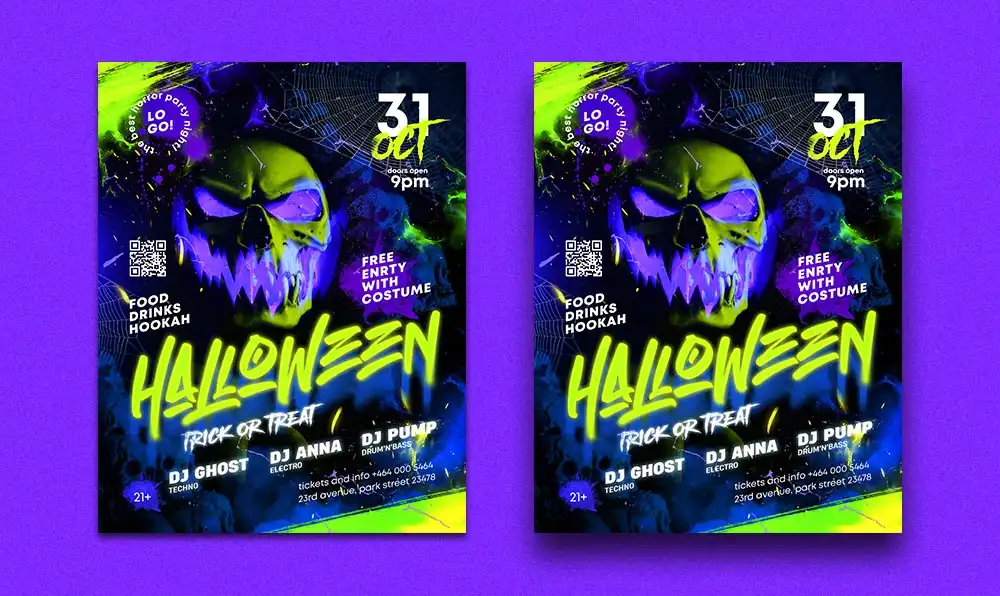 Free-Halloween-Poster-PSD-Template-Download