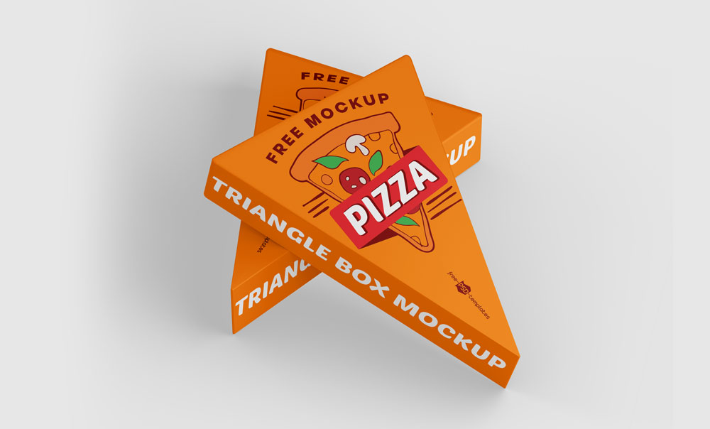 Triangle-Pizza-Box-Mockup-Free-PSD-Dowload