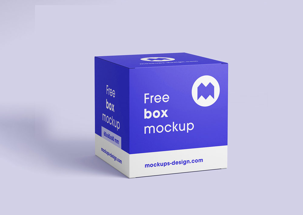 Free-Square-Box-Mockup