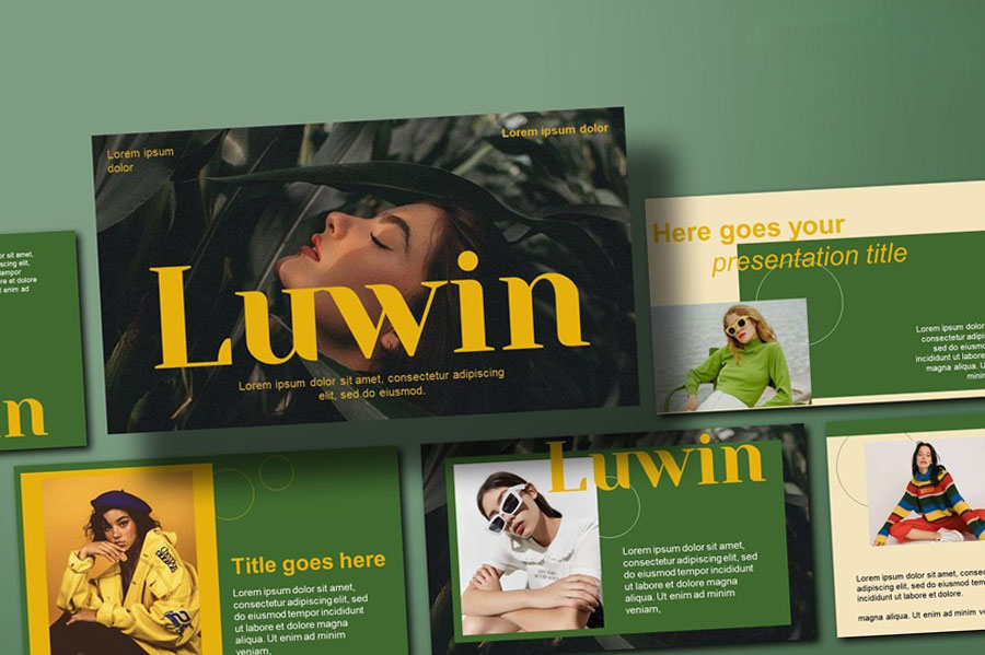 LUWIN-Free-Fashion-PowerPoint-Template