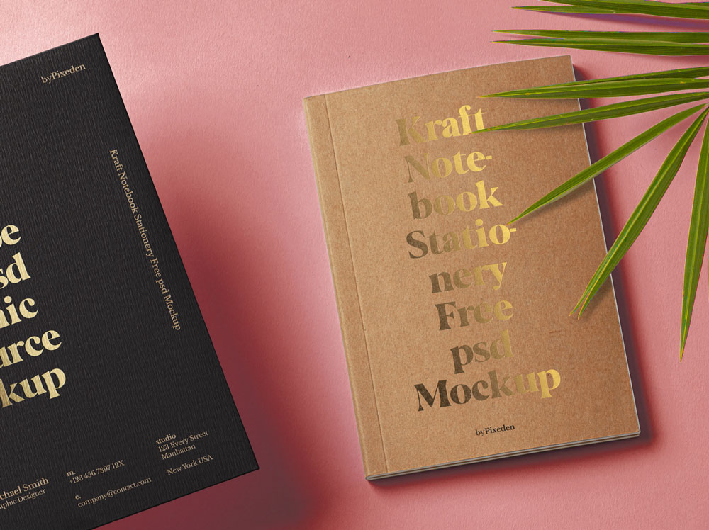 High-Quality-Brown-Paper-Notebook-Mockup-PSD-for-Creative-Designers_01