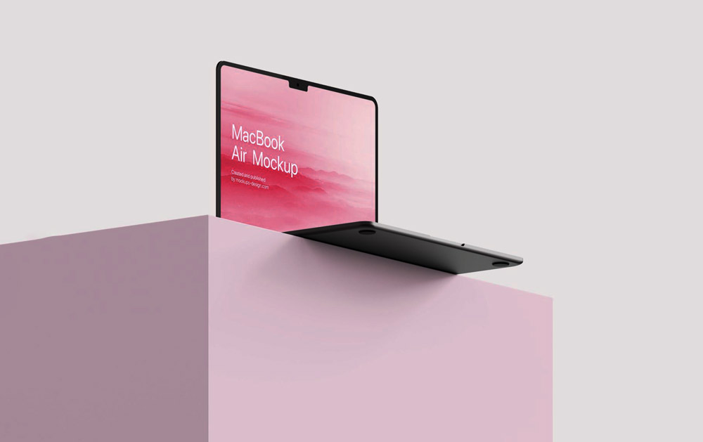Minimal-MacBook-Mockup-on-a-Box---4-Angles-Included