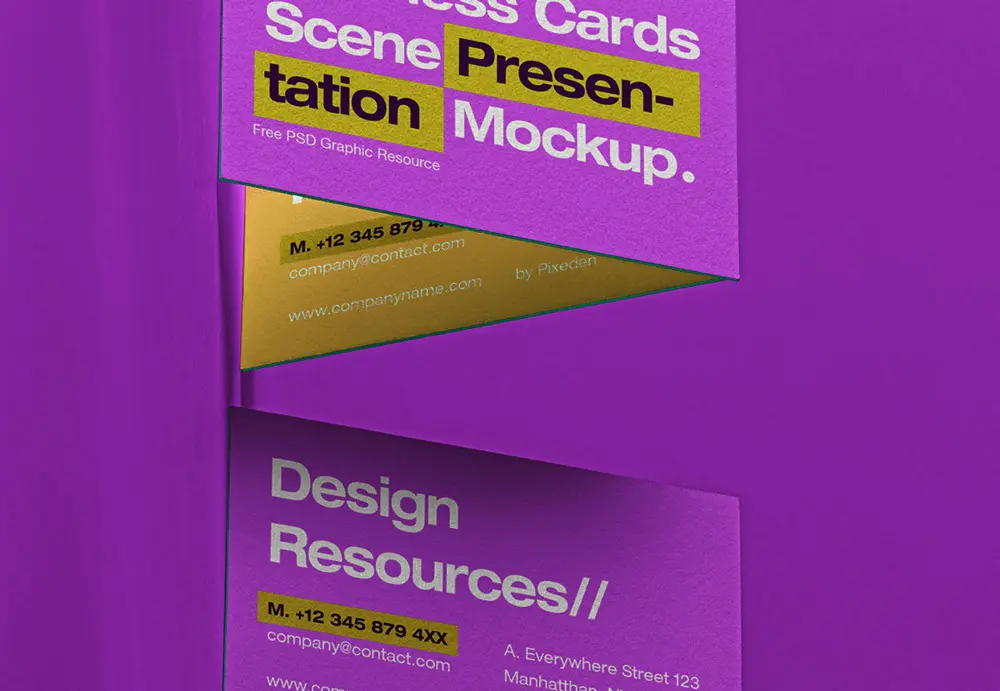Creative-Business-Card-Stack-Mockup-PSD-Download