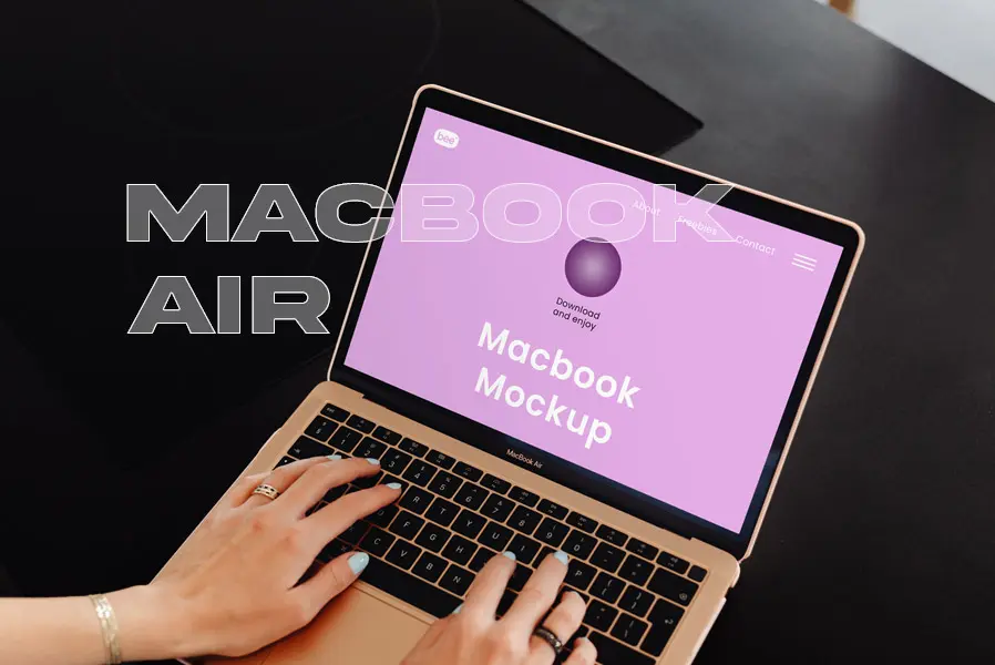Macbook-Air-with-Hands-Mockup