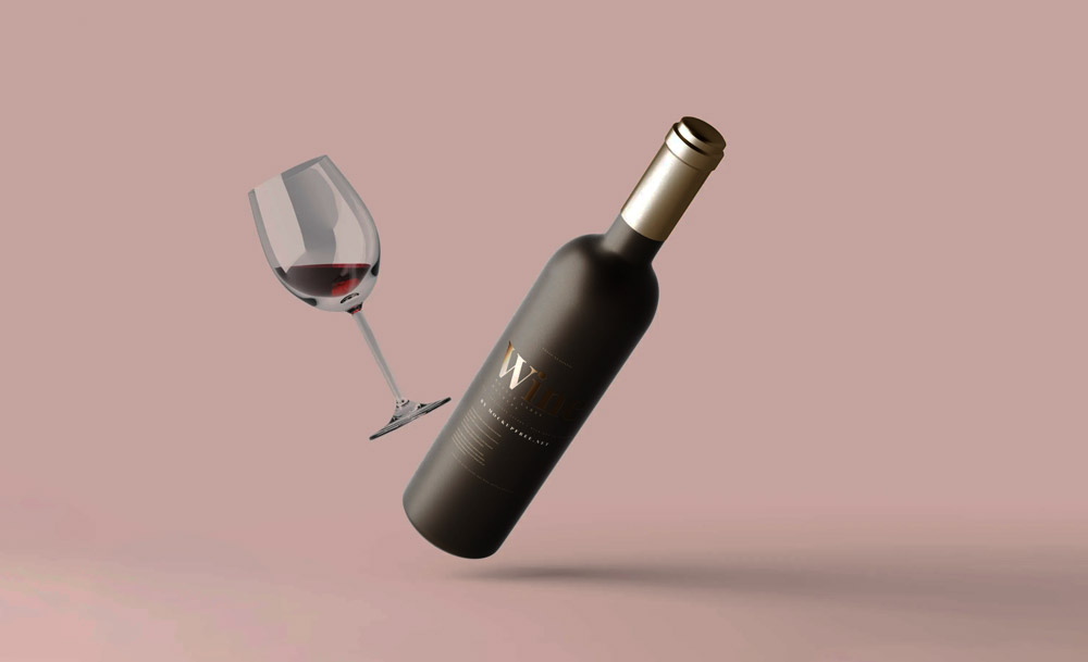 Wine-Label-Design-with-Wine-Bottle-Mockup